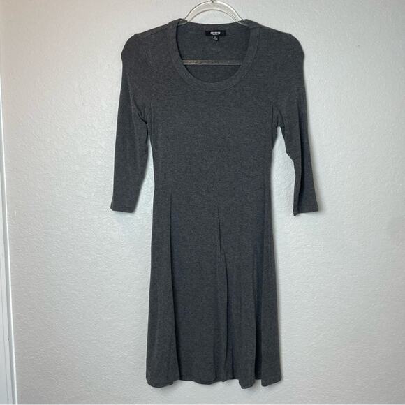 PREMISE DRESSES Dark Charcoal Heathered Gray Dress Size XS - Picture 1 of 5